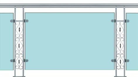 厂家不锈钢工程立柱(玻璃护栏立柱)clt-1014图片_9