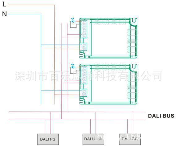 DHDA 40 DALI wire