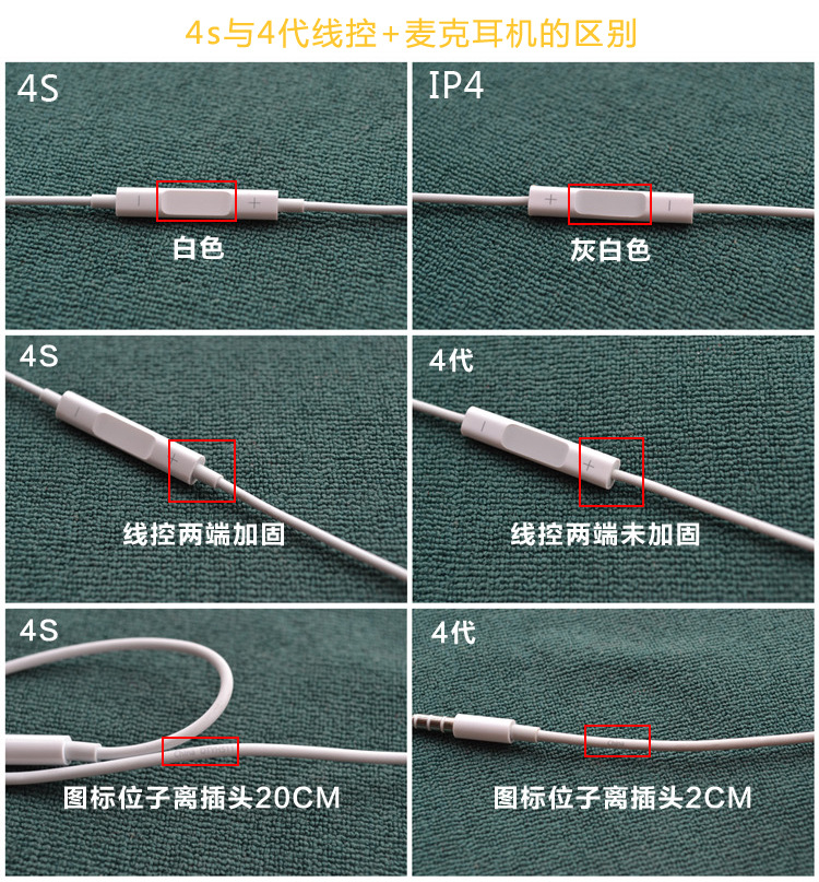 iphone4/4S原裝耳機