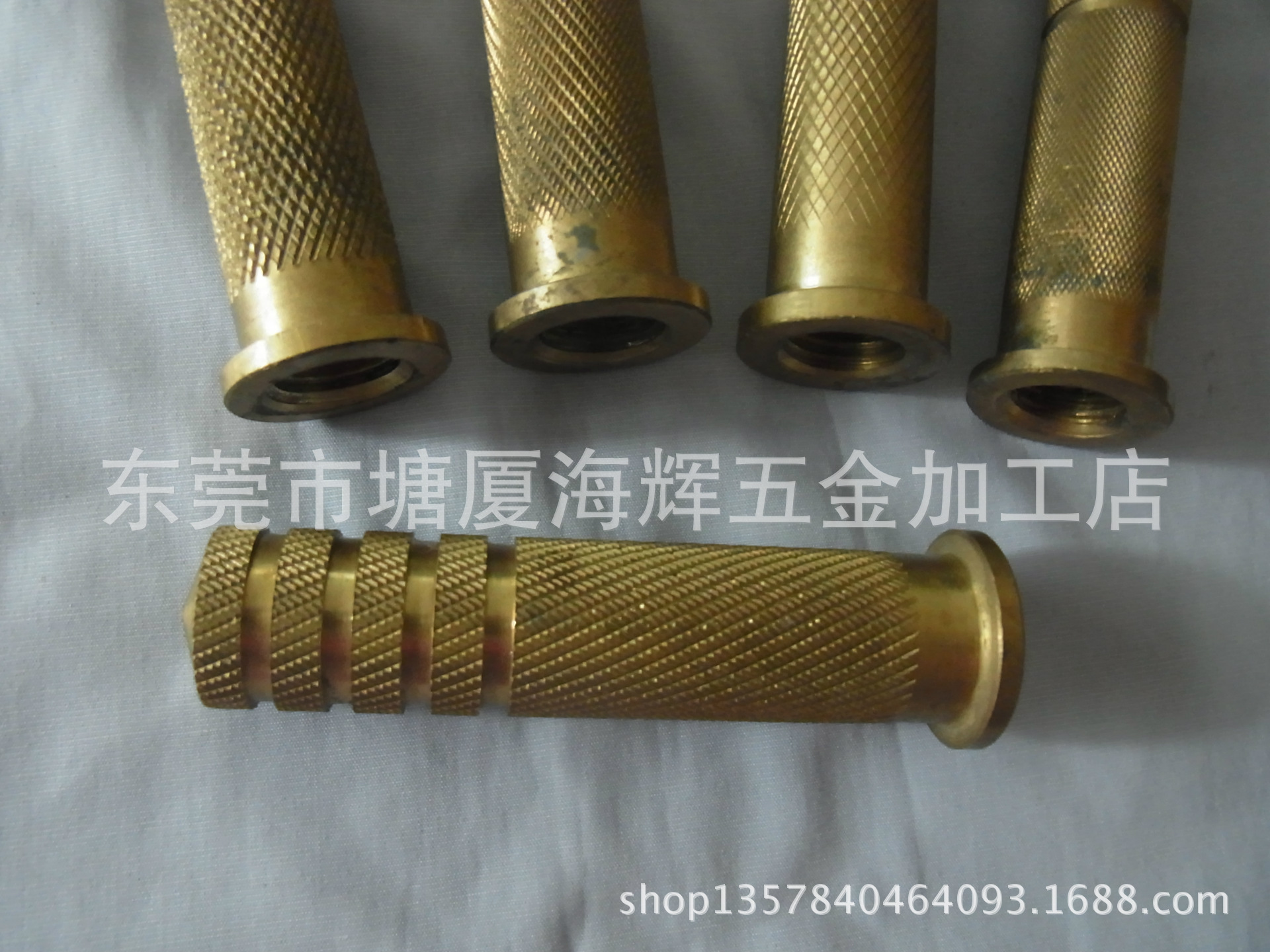 东莞海辉机械加工提供CNC铜件滚花加工