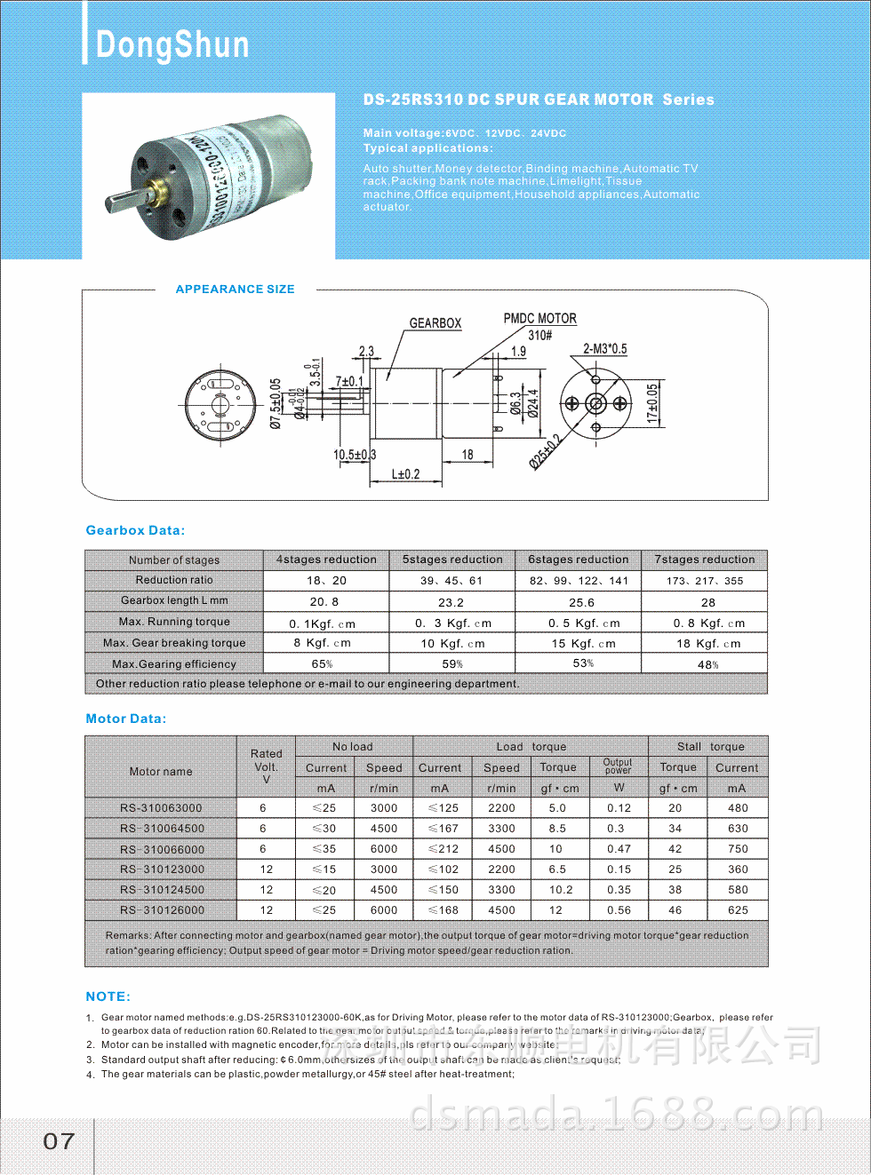 DS-25RS310-1