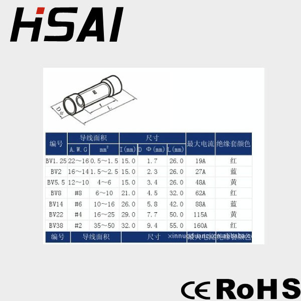 尼龍長形全絕緣中間接頭5