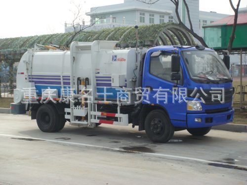 海德YHD5126ZZZ自装卸式垃圾车ISF3.8s4154北京福田康明斯发动机