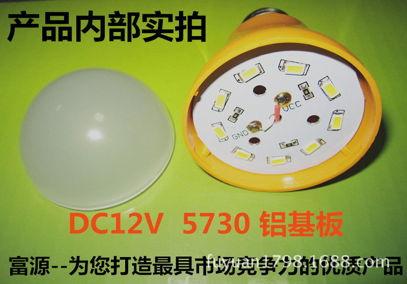 12Vled球泡灯 5w