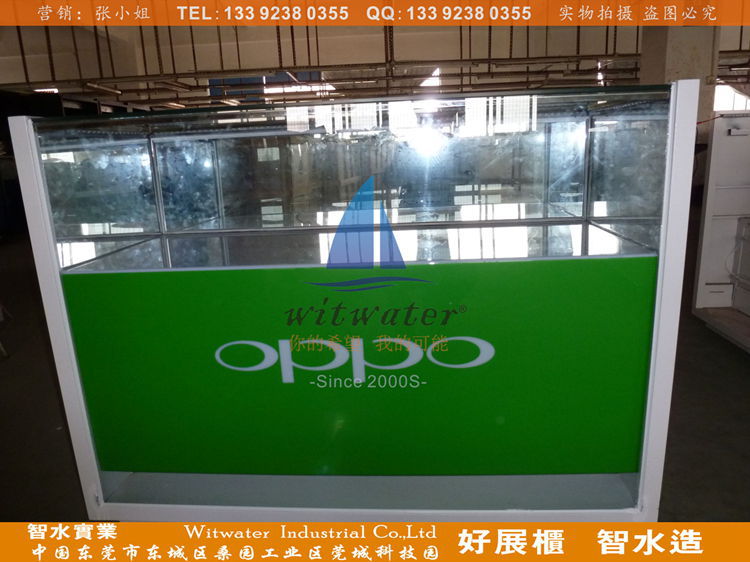 2013款OPPO手机柜台图片 OPPO 手机柜台定做