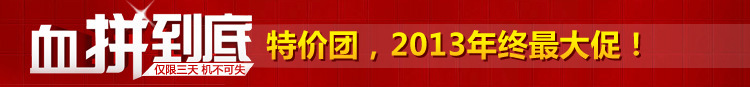 2013年終大促