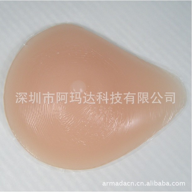 乳腺癌手术后三角型医用硅胶义乳义胸假胸适合胸大肌切除200g