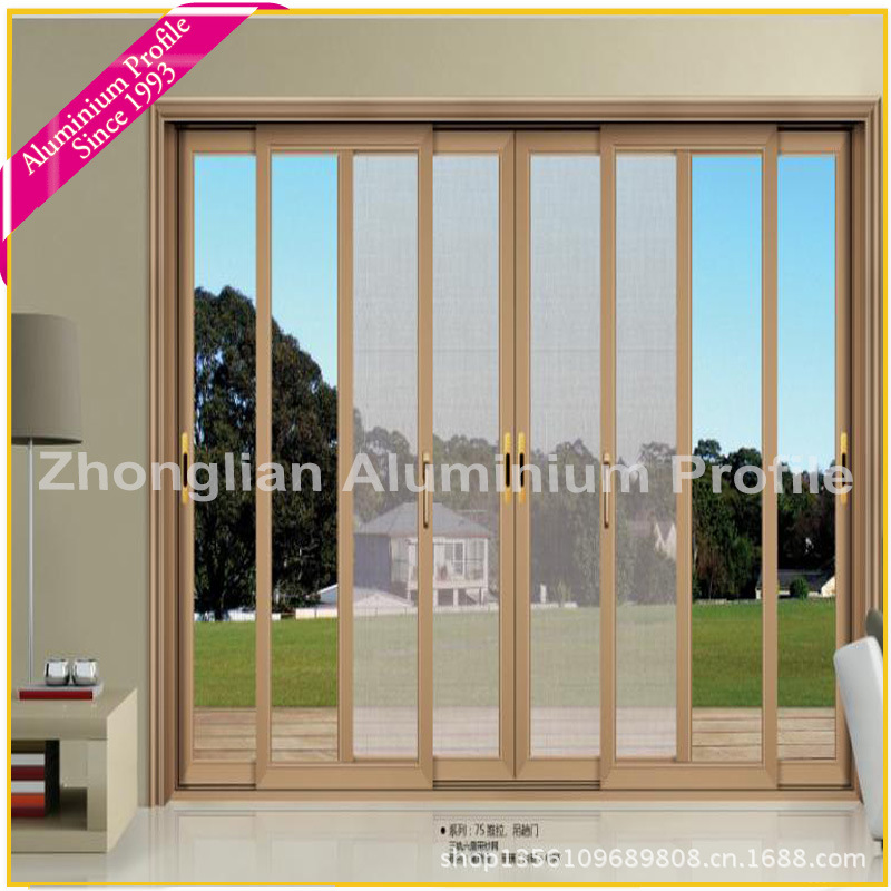 sliding door screen for villa