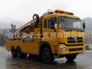 龙鹰FLG5220TPS02E大流量排水抢险车ISLe340东风康明斯发动机