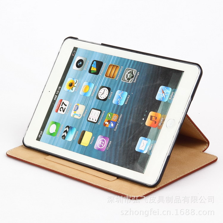 立體瘋馬紋ipad mini皮套