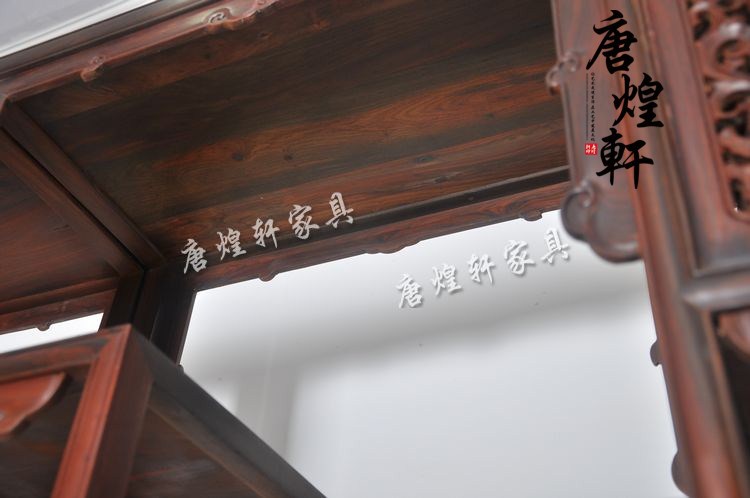 红酸枝博古架 (16)