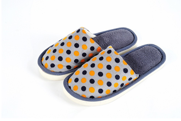 2013圆点帮面家居拖鞋 棉拖鞋厂家直销批发慈溪拖鞋夏季拖鞋慈溪2