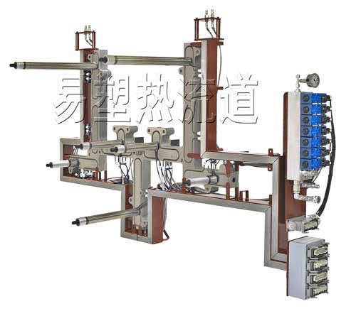 保險杠熱流道 油壓針閥式熱流道 順序閥熱流道