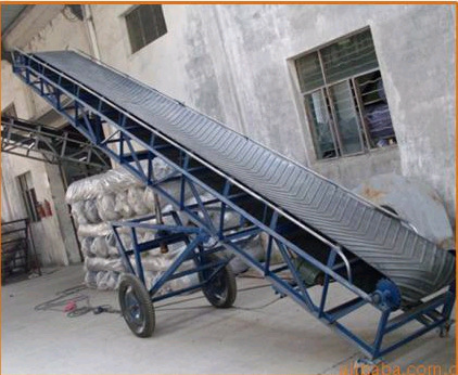 沙石爬坡输送线