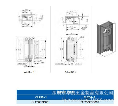 CL250-1尺寸图