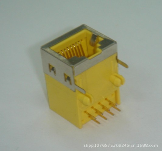 单口加长RJ45半包