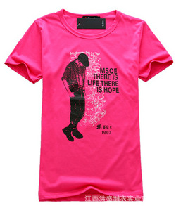 韩版个性圆领纯棉男T恤潮男式短袖T恤 男士T恤 男