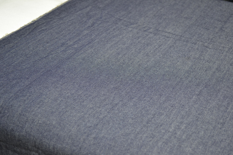 纯棉全棉靛蓝牛仔布6.2盎司男裤面料斜纹牛仔布16*16牛仔布100%棉