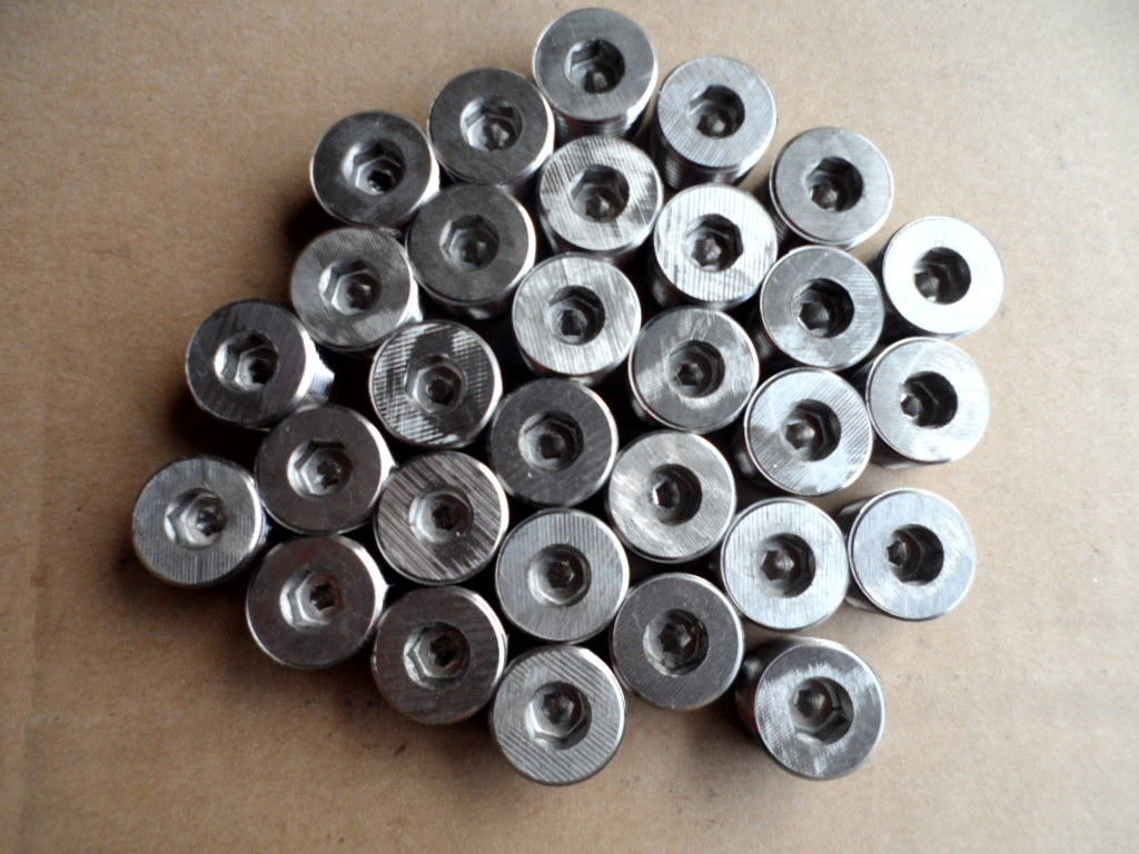 专业生产加工不锈钢非标内六角油塞,闷头来图来样加工定做