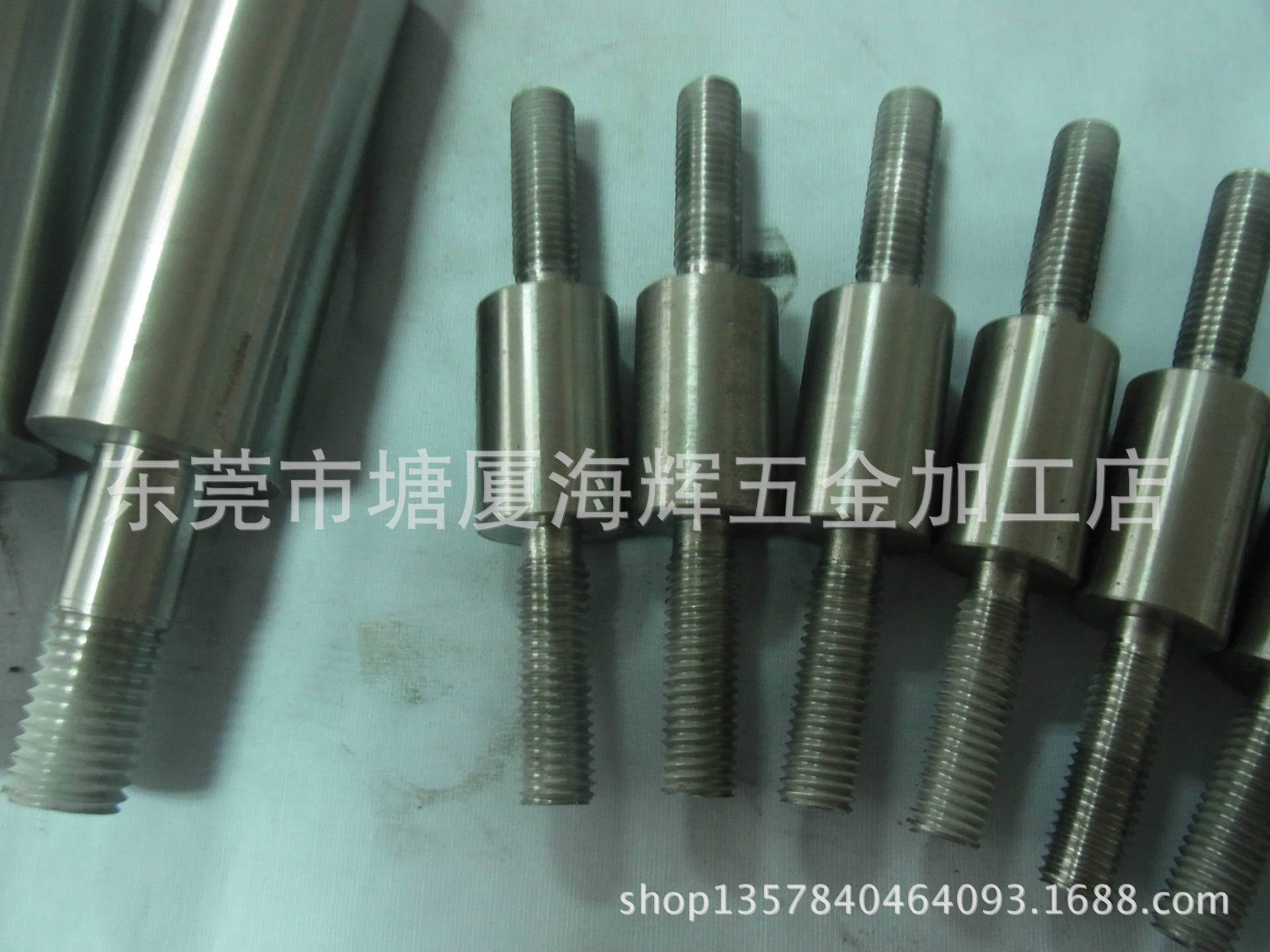 东莞厂家提供CNC数控车床加工双头车螺牙加工