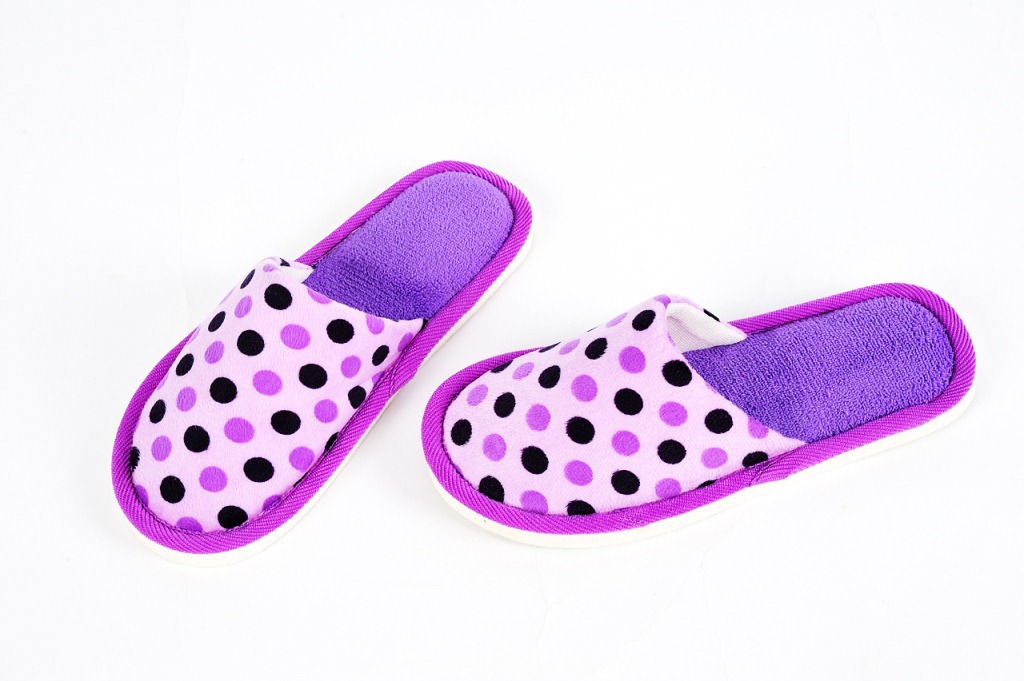 2013圆点帮面家居拖鞋 棉拖鞋厂家直销批发慈溪拖鞋夏季拖鞋慈溪9