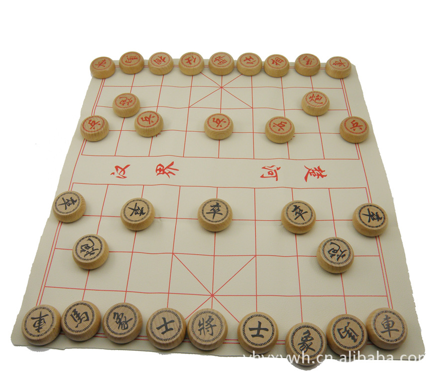 精品棋牌游戏 儿童益智棋类玩具 精品榉木象棋 yx432