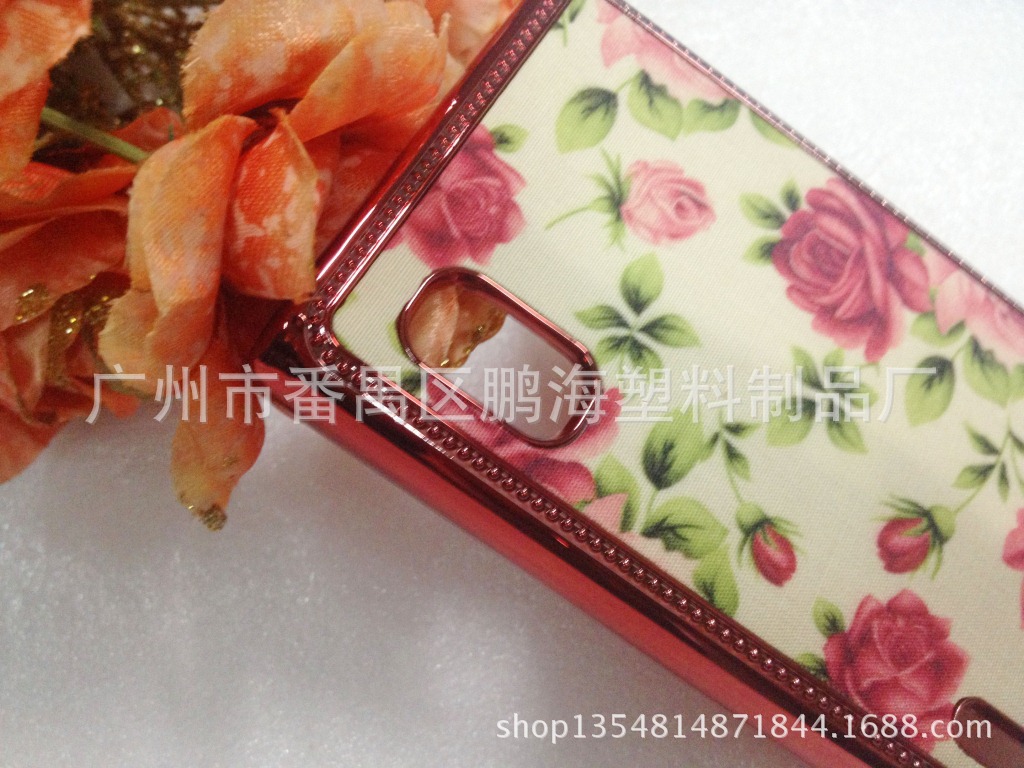 布艺贴皮手机壳批发厂家爆款热销鹏海塑料