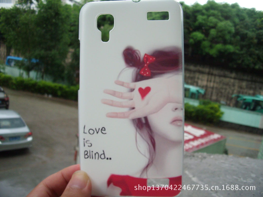 女神清纯女孩彩绘磨砂步步高vivo x5手机保护壳厂家直销