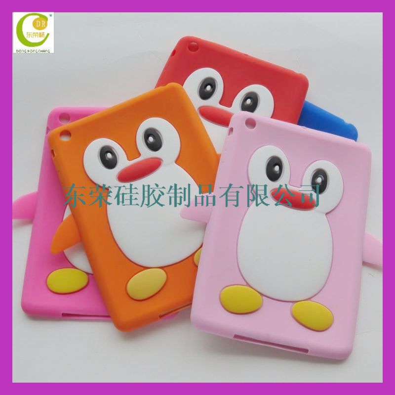 Ipad mini silicone cover-pengu