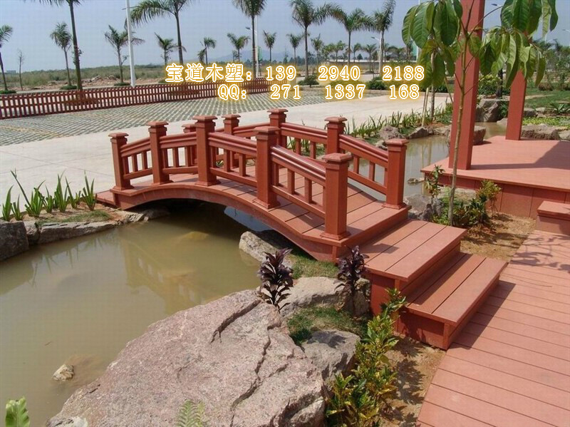 生态木桥