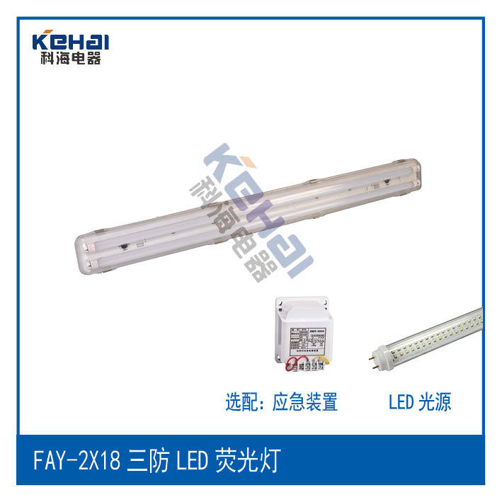 FAY-2X18三防LED荧光灯