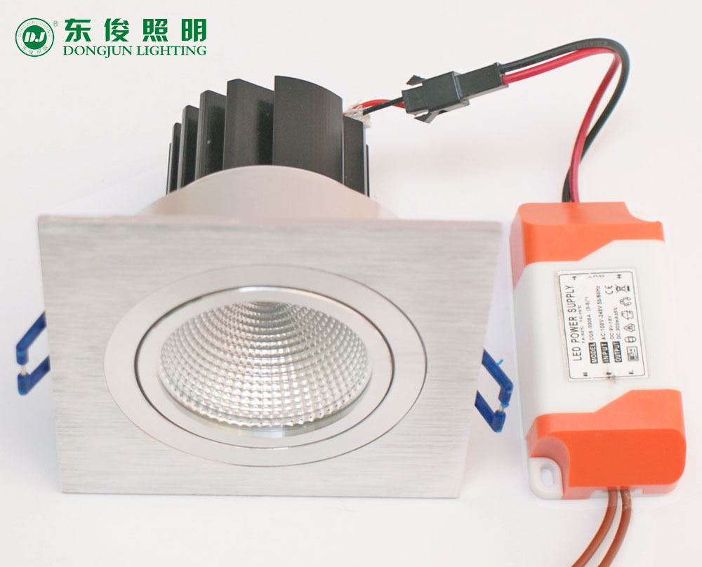 LED天花射灯COB天花射灯套件外壳AL012-2T (9)