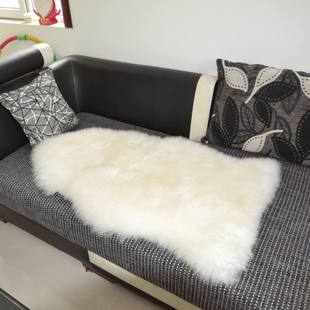 厂家直销纯羊毛地毯 床毯 飘窗垫 沙发坐垫澳皮自由皮形一件代发
