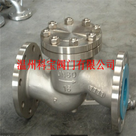 H41W-16P DN80 升降式止回阀