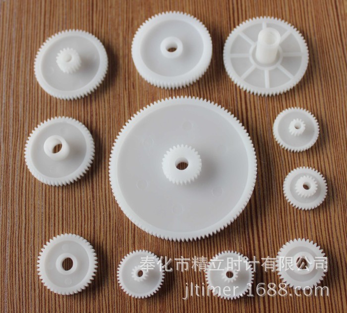 供应 塑料齿轮 精密塑料件 伞齿轮 定时器齿轮 传真机齿轮