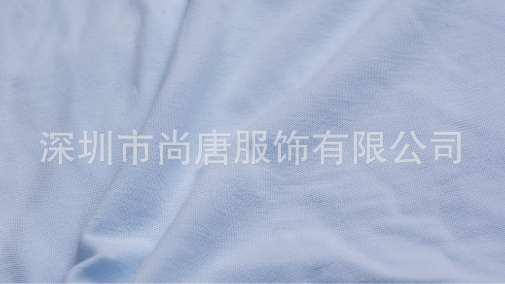 素色POLO系列之全棉蓝双珠配白色领 (6)