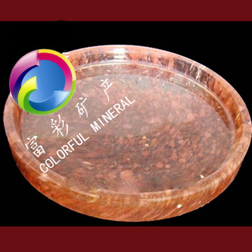 水晶烤盘 橙色