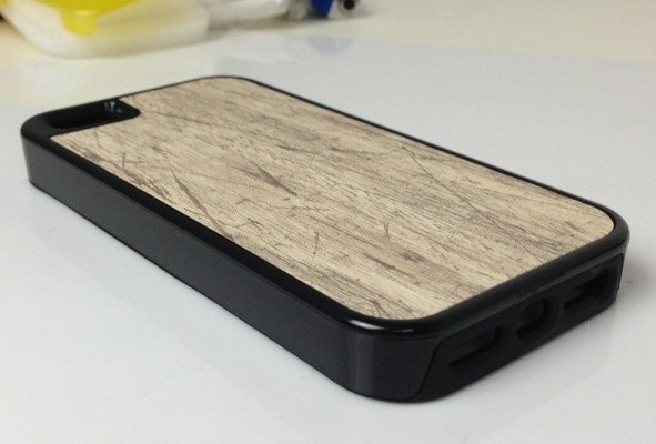 2 layer hybrid case with wood