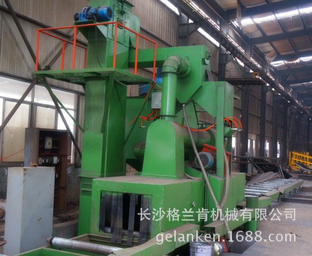 型材抛丸机 18W 12吨 小型材抛丸机