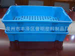 周转箱批发 海鲜专用滴水塑料筐（小） 塑料海鲜周转箱