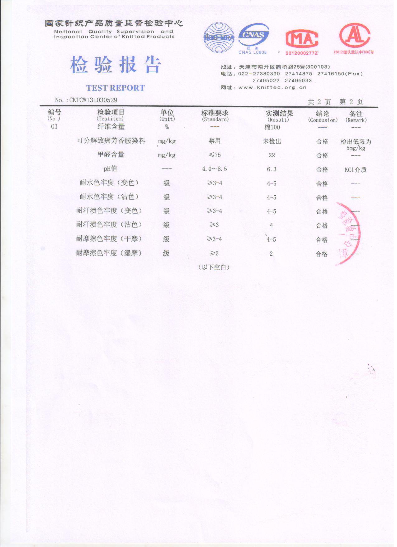 檢測報告1