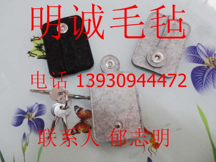 毛毡钥匙配件18