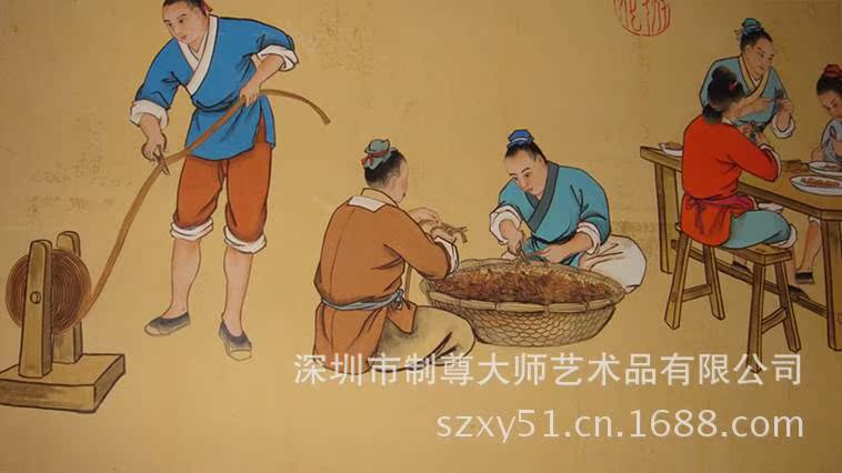 掰花