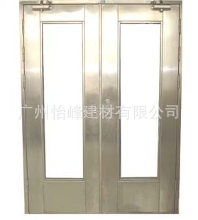 不绣钢防火玻璃门、