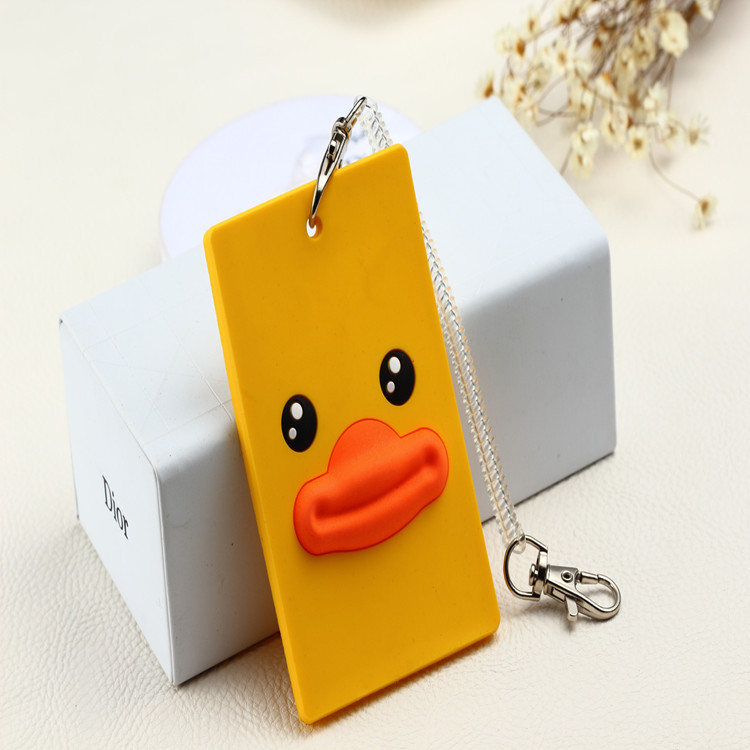 聯奧出品 廠傢直銷 黃小鴨卡套 小黃鴨行李牌 吊牌
