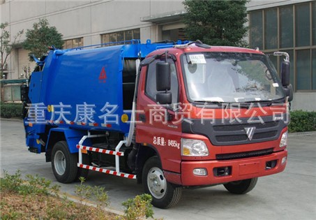 三力CGJ5081ZYS压缩式垃圾车ISF3.8s4141北京福田康明斯发动机