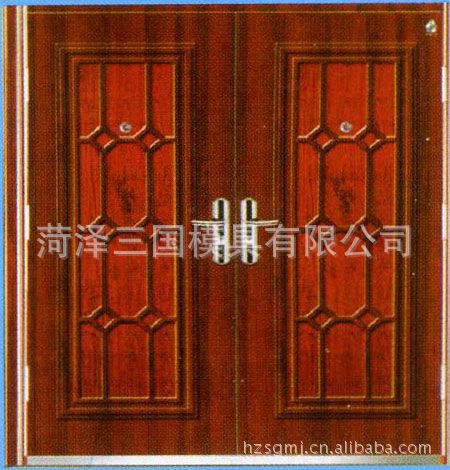 仿古仿红木浮雕门模具16