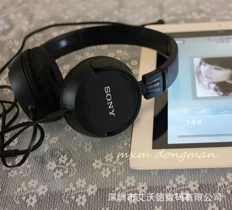 索尼/sony mdr-zx100头戴式耳机 dj监听耳机 mp3手机电脑 通用