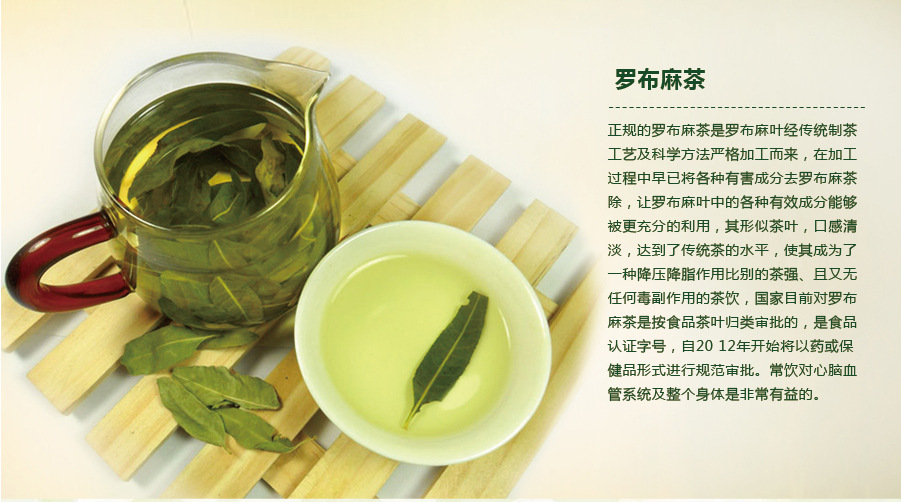 来七 特价 罗布麻降压茶 罗布麻茶叶 正品新疆 特级罐装