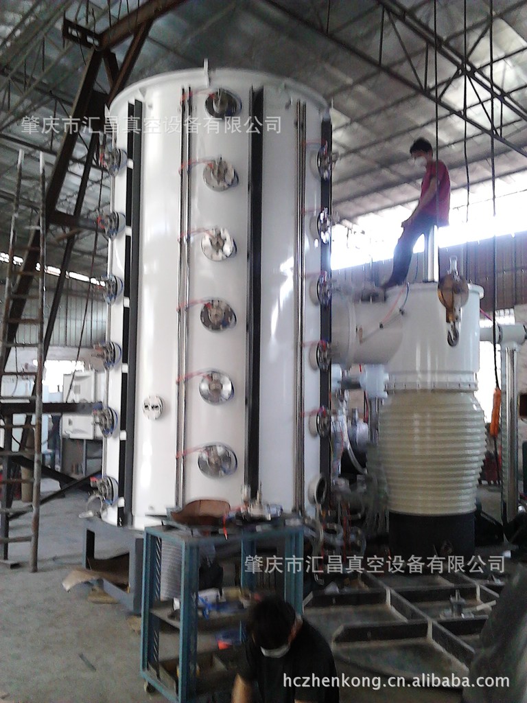 大型钛金炉,五金展具镀膜